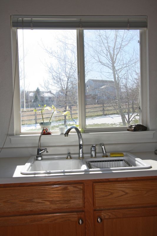 Sliding Windows in a Kitchen